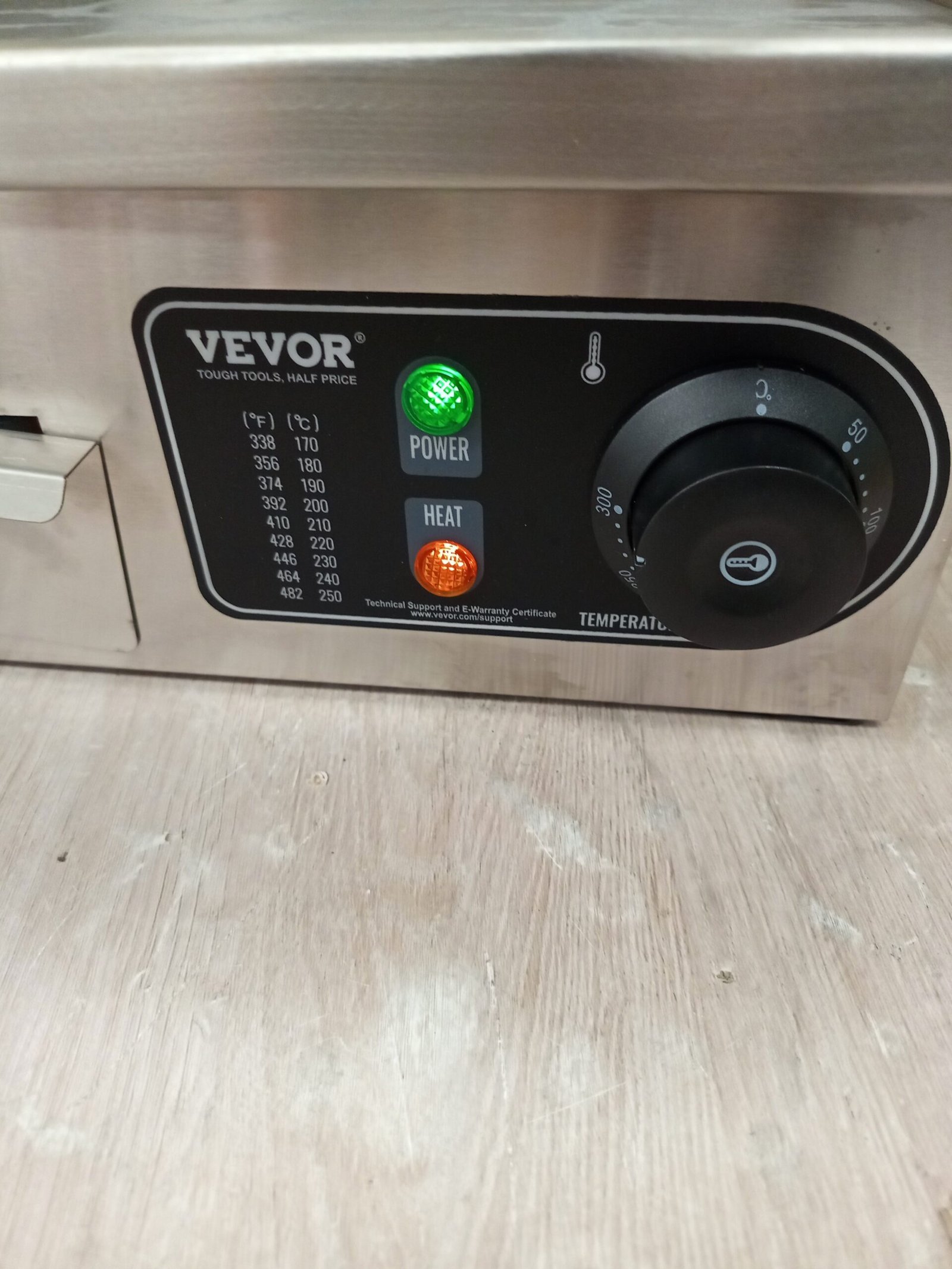 VEVOR Plancha Eléctrica Comercial. - Imagen 5