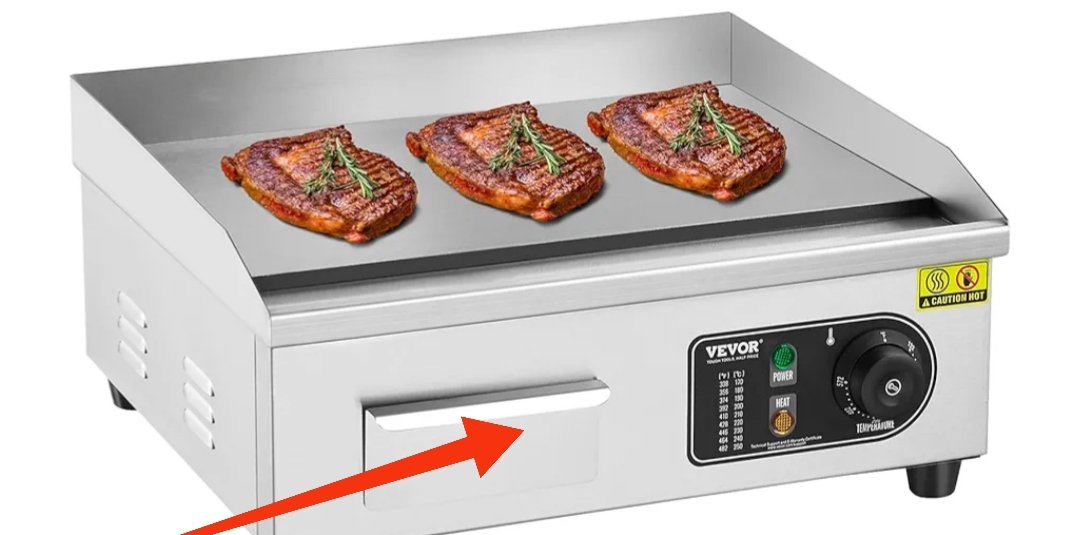 VEVOR Plancha Eléctrica Comercial.