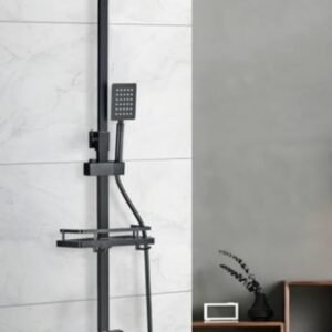 TVTIUO Columna de Ducha con Cabezal