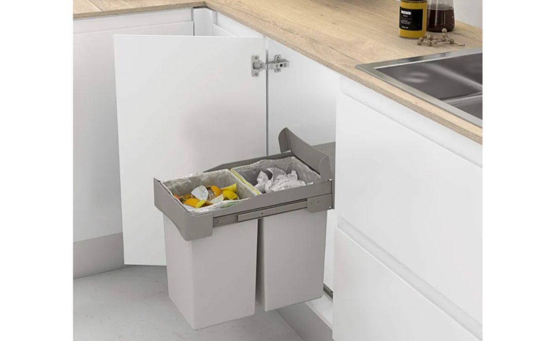 Cubo de Basura extraíble con extracción Manual