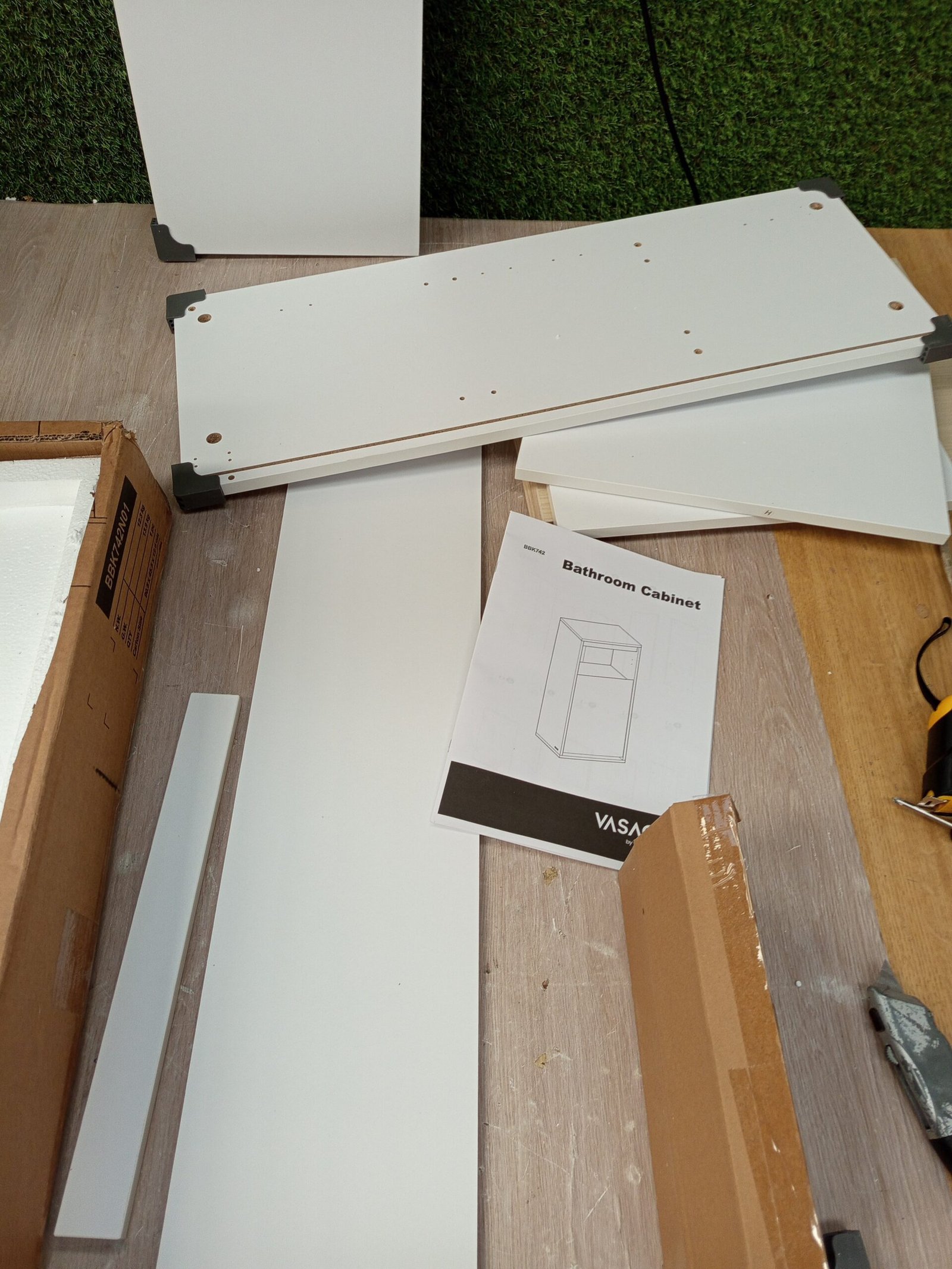 VASAGLE Kailyn Colección - Armario de Baño BBK742N01. - Imagen 6