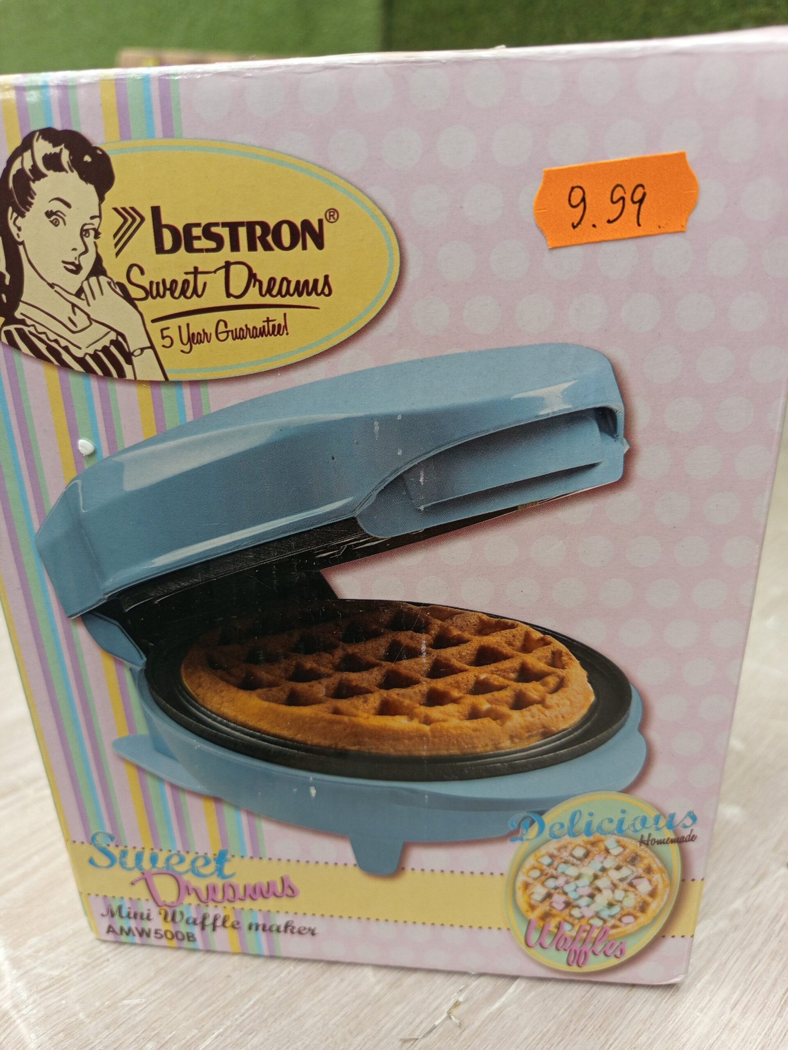 Bestron Mini gofrera, Gofrera para gofres. - Imagen 2