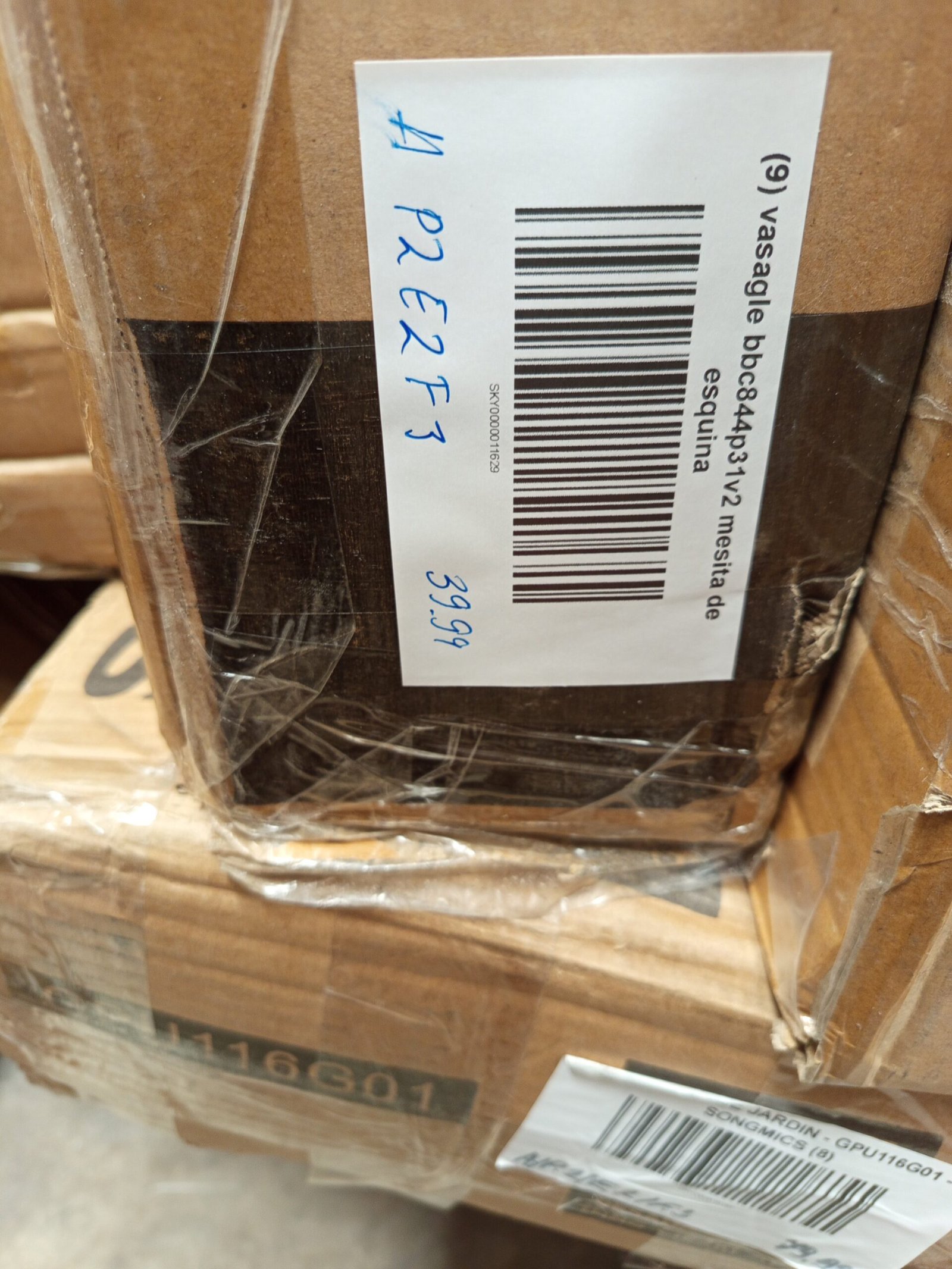 VASAGLE Esquinero, Armario Puertas BBC844P31 - Imagen 7