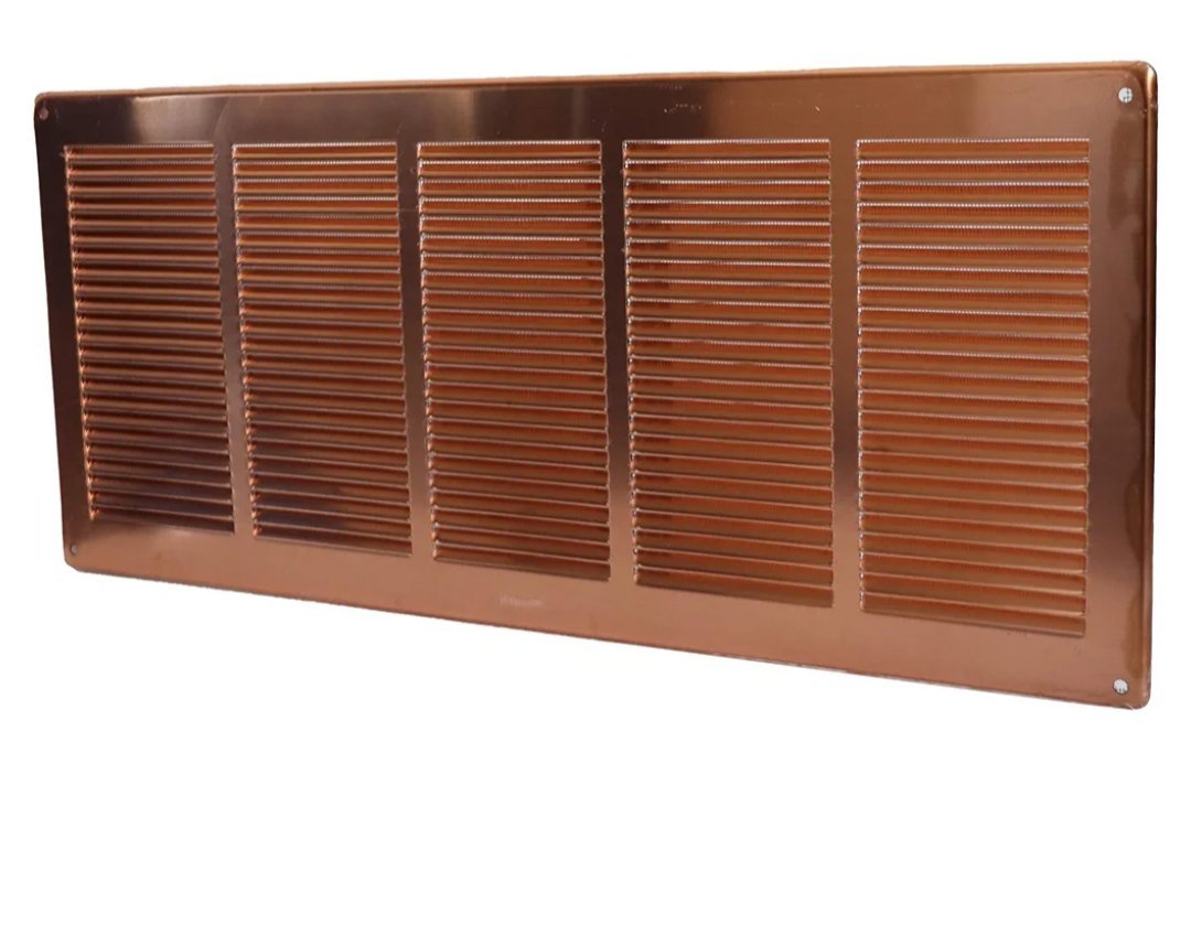 Ventilación Rejilla rectangular para solapar