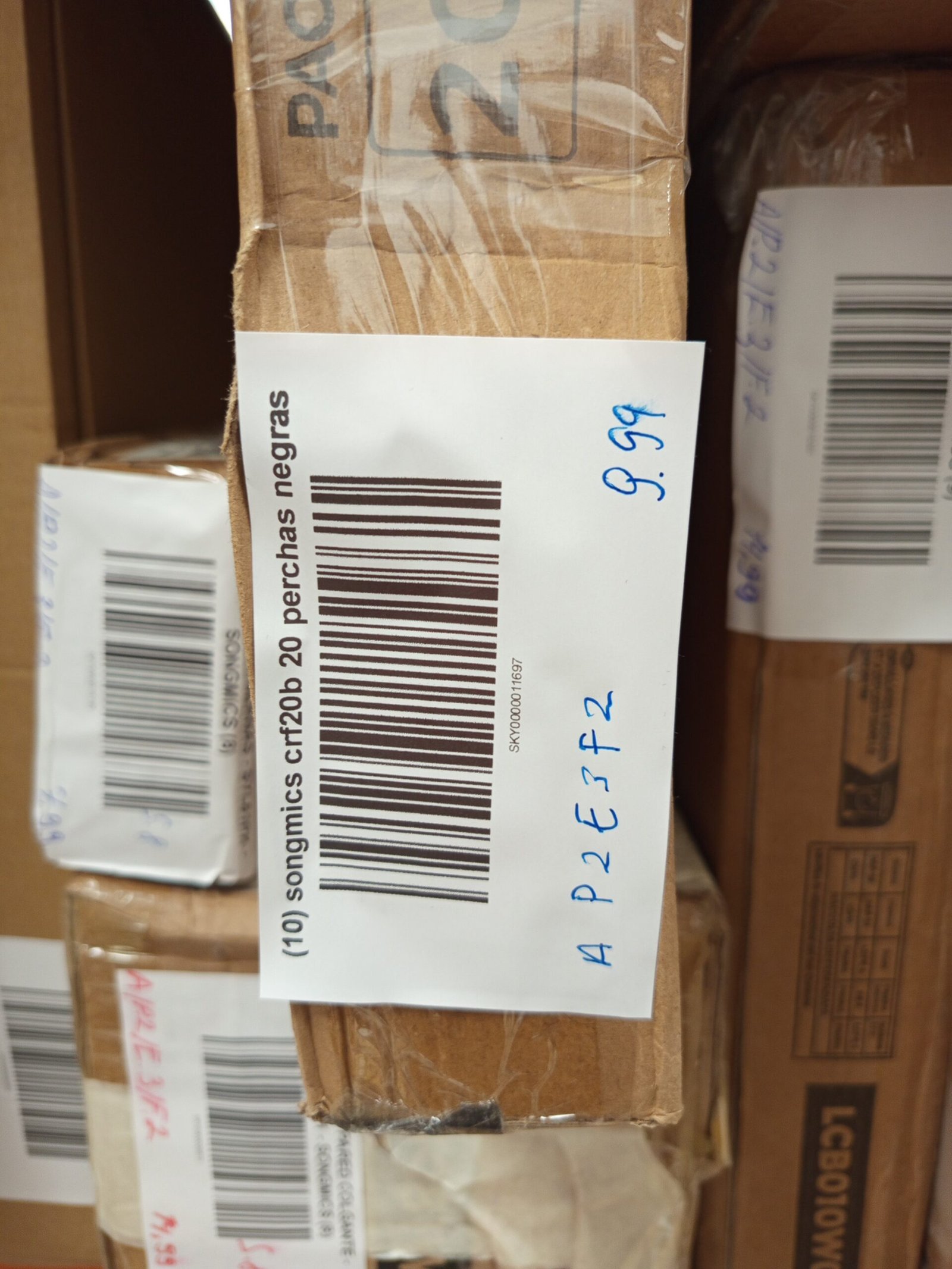 SONGMICS Percha de Terciopelo CRF20B - Imagen 2