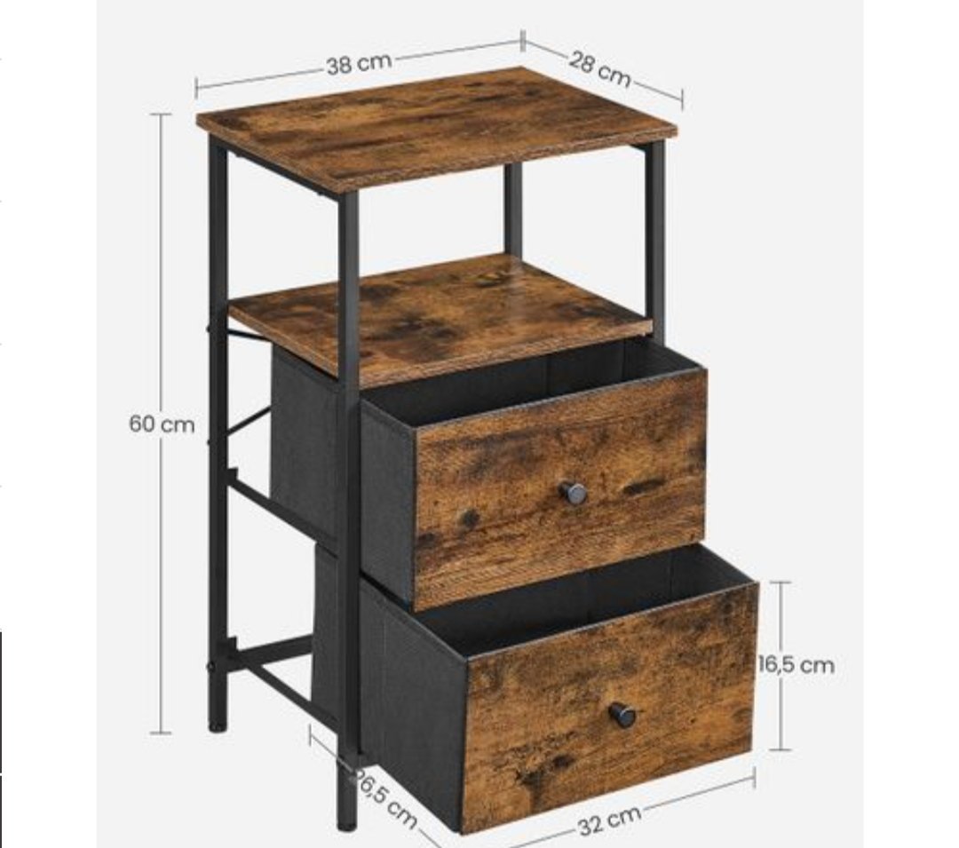 Mesa auxiliar VASAGLE LGS025B01 - Imagen 2