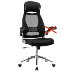 SONGMICS OBN86BK Silla giratoria de Oficina