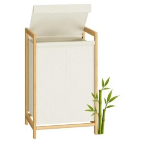 SONGMICS Cesto para Ropa Sucia RLH102WD01