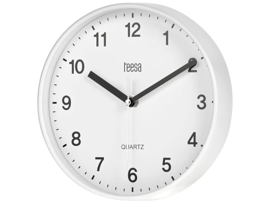 Reloj de pared analógico Teesa