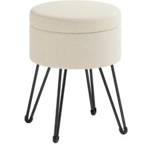 SONGMICS Puff Almacenaje, Baul Almacenaje LOM002W01