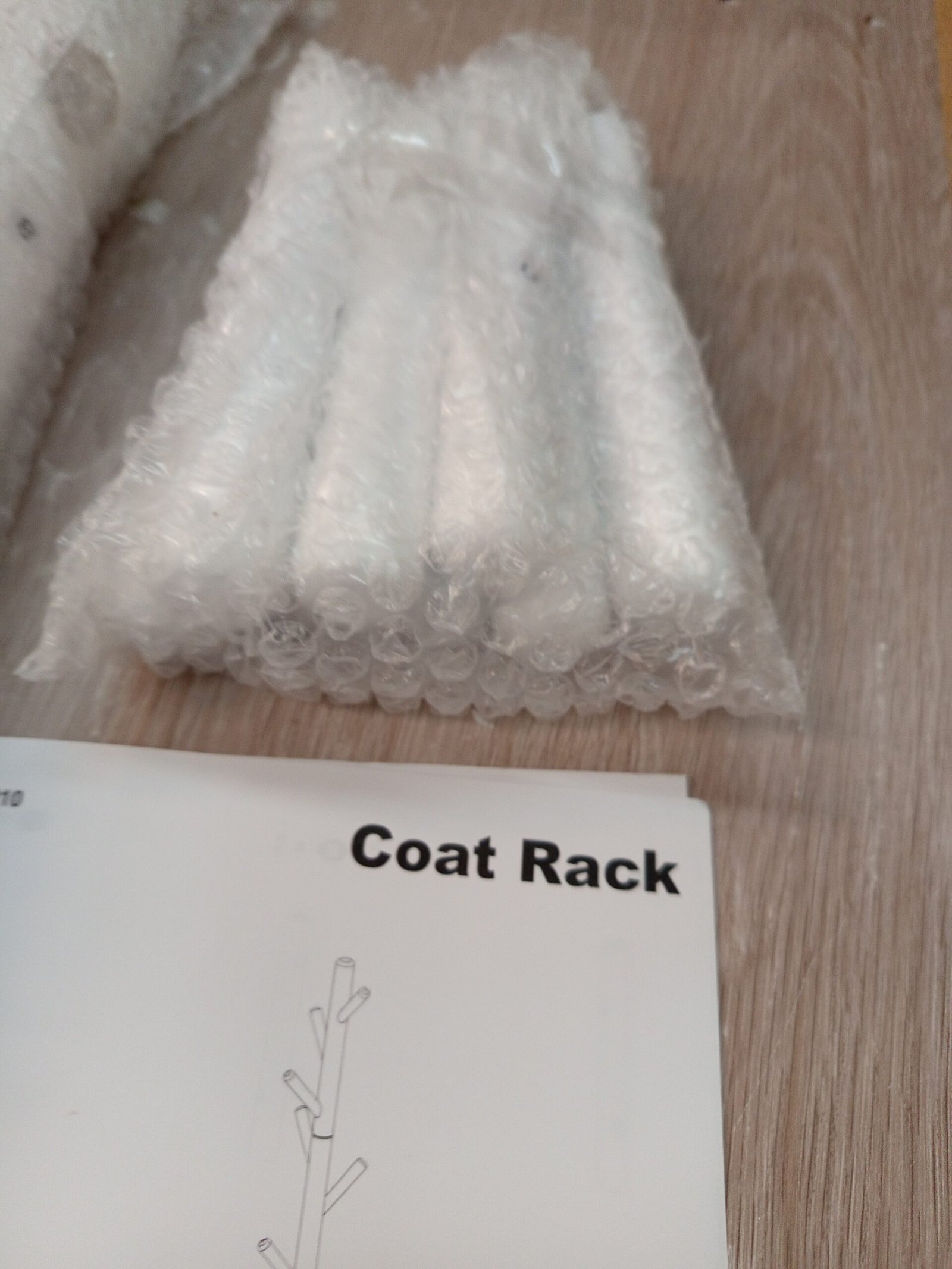 VASAGLE Perchero, Madera Maciza RCR010W02 - Imagen 9