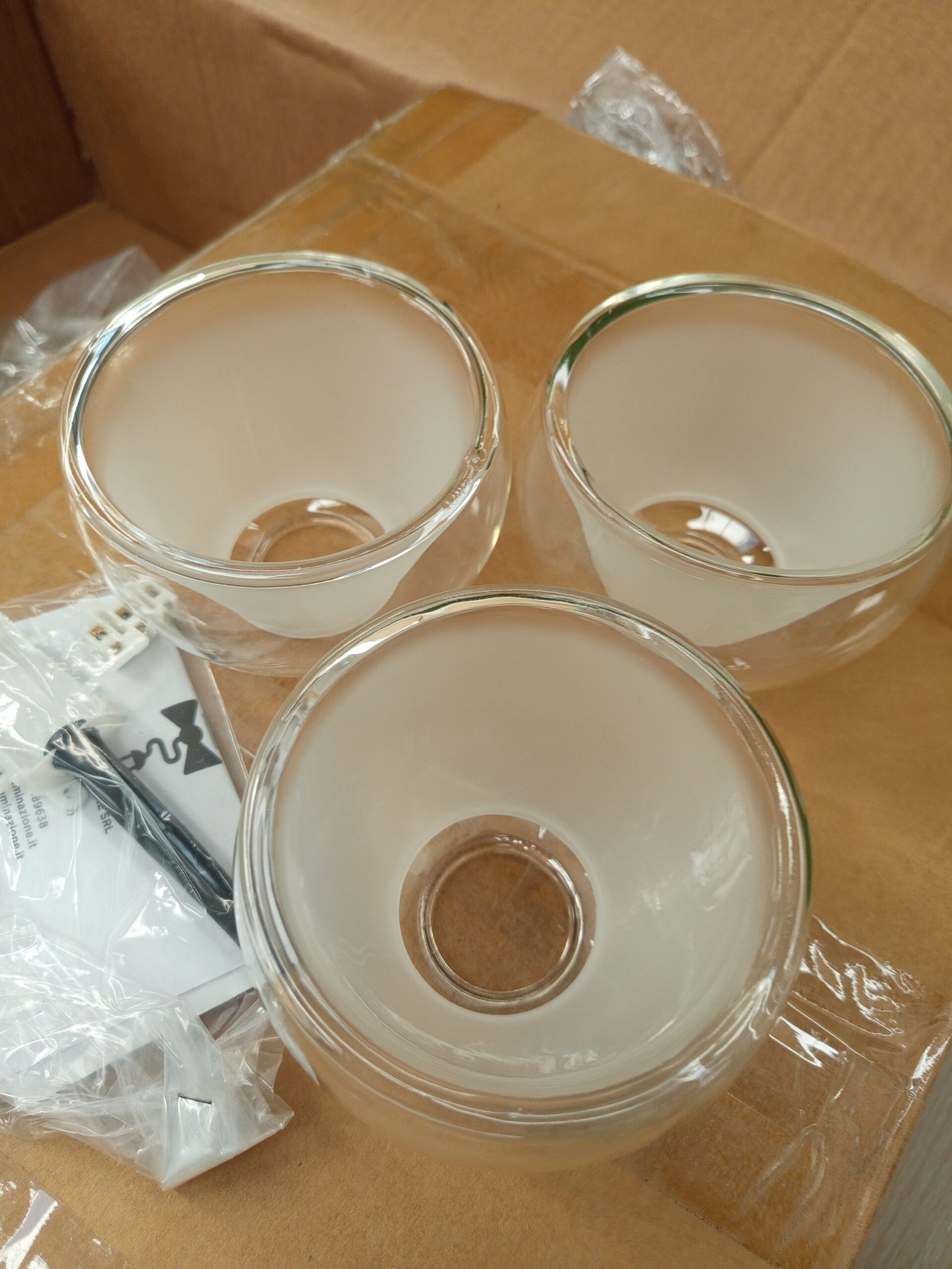 ONLI - Plafón de 3 luces de metal blanco con mariposas pintadas - Imagen 4