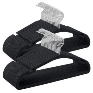 SONGMICS Perchas de Terciopelo CRF039B03