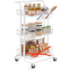 SONGMICS Carro Rodante BSC067W03