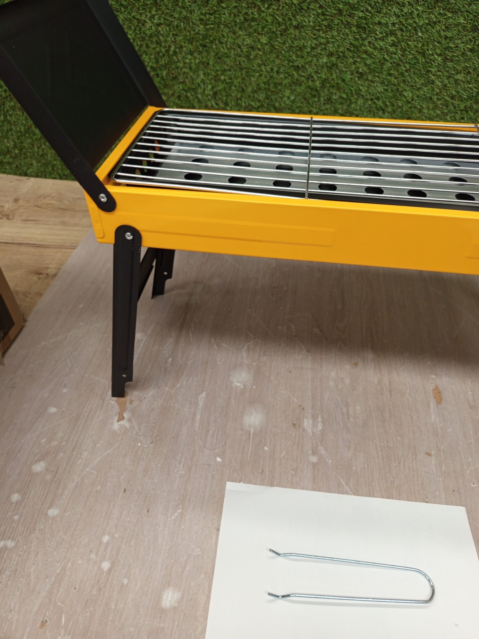 AKTIVE Barbacoa carbón plegable - Imagen 4