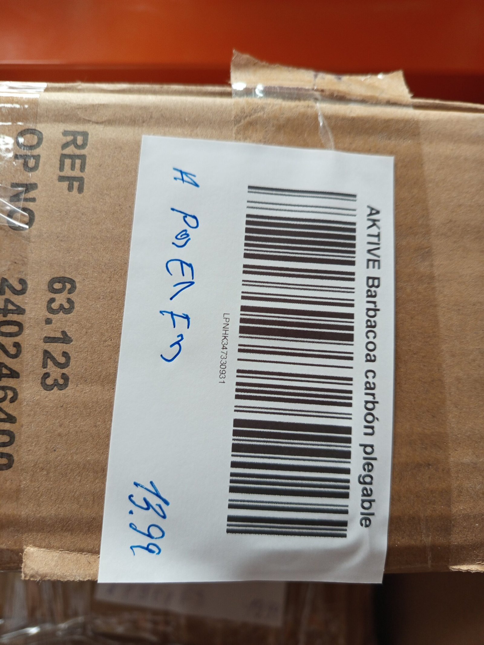 AKTIVE Barbacoa carbón plegable - Imagen 3