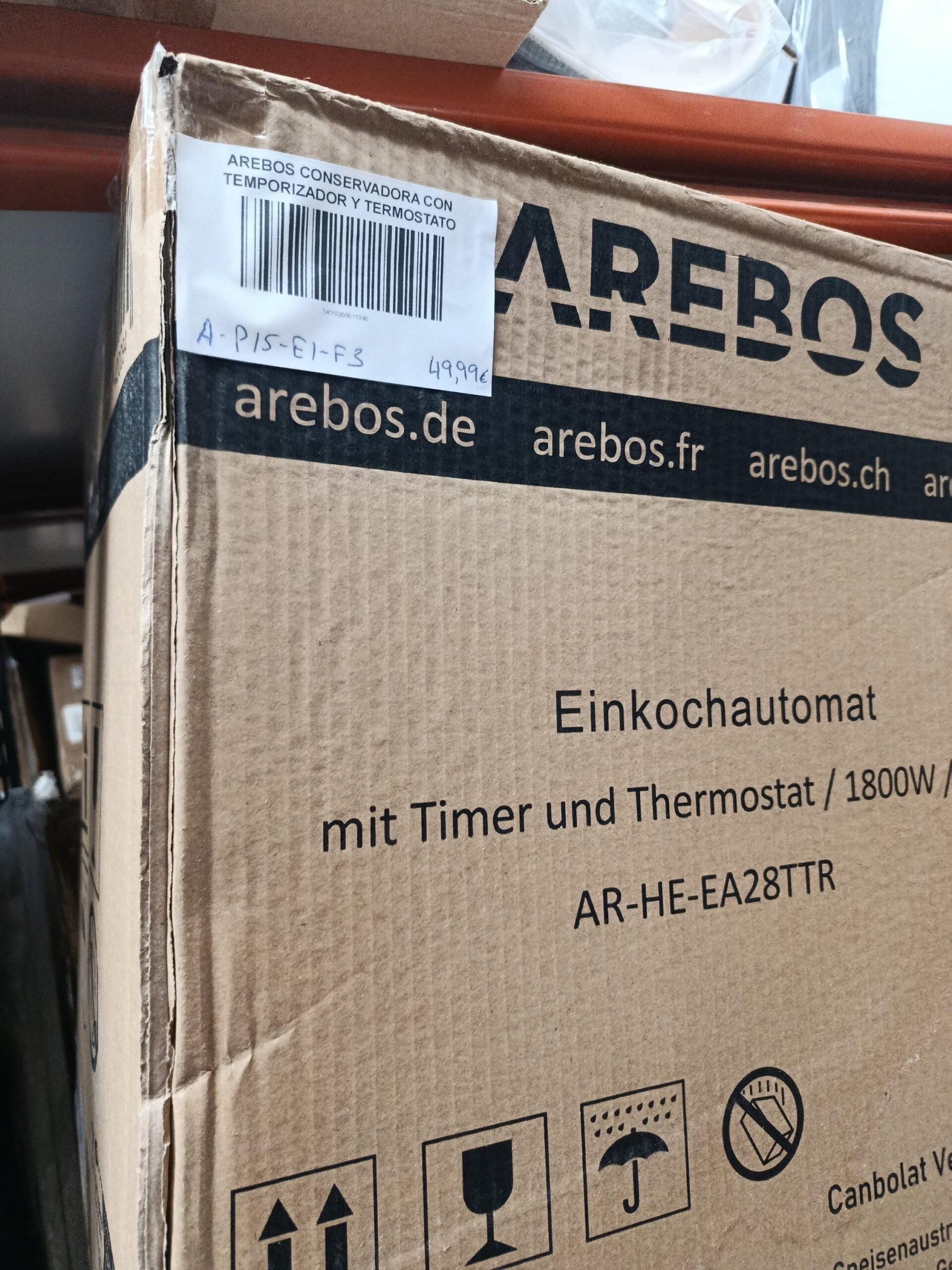 AREBOS CONSERVADORA CON TEMPORIZADOR Y TERMOSTATO - Imagen 11