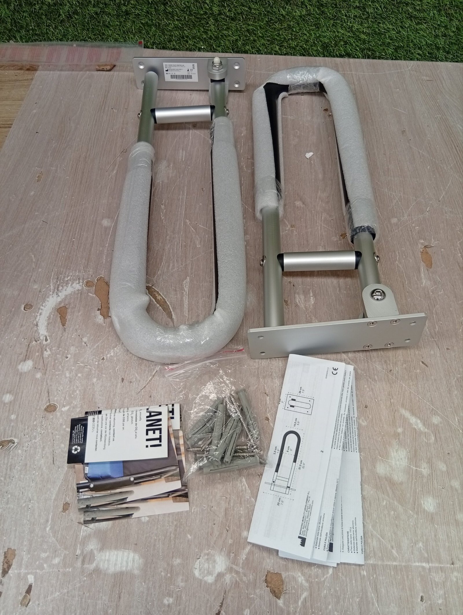 PEPE Mobility Barra Abatible Acolchada 58 cm (x2 uds). - Imagen 4