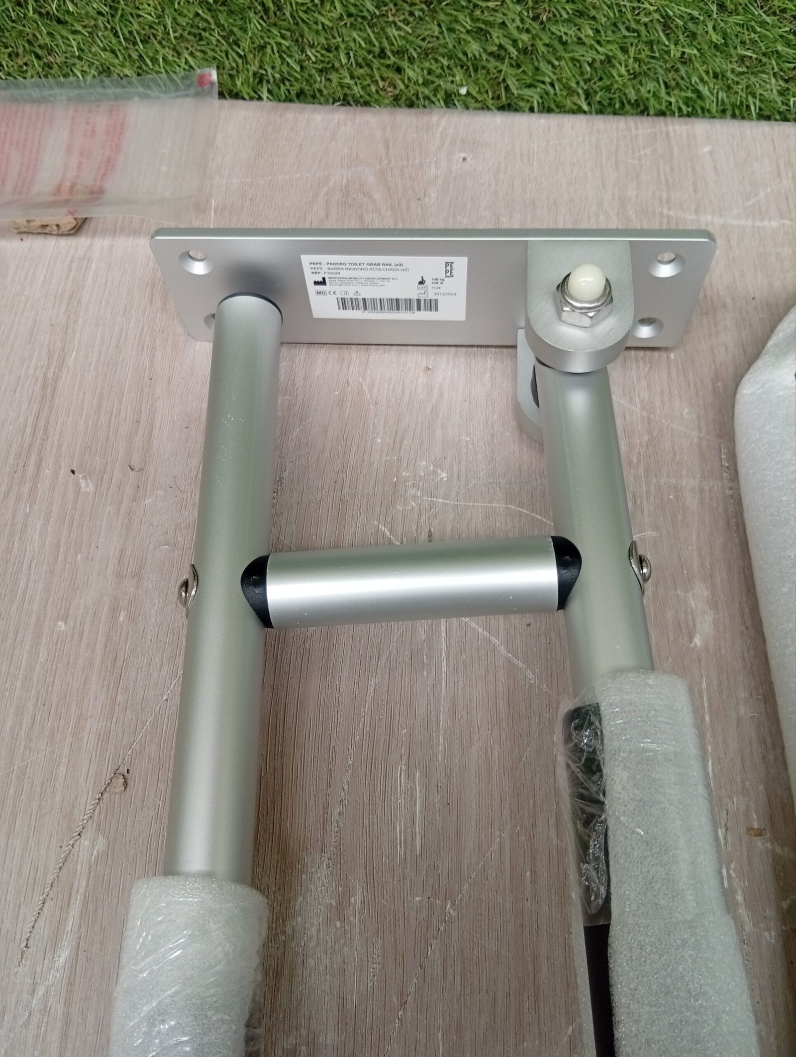 PEPE Mobility Barra Abatible Acolchada 58 cm (x2 uds). - Imagen 5