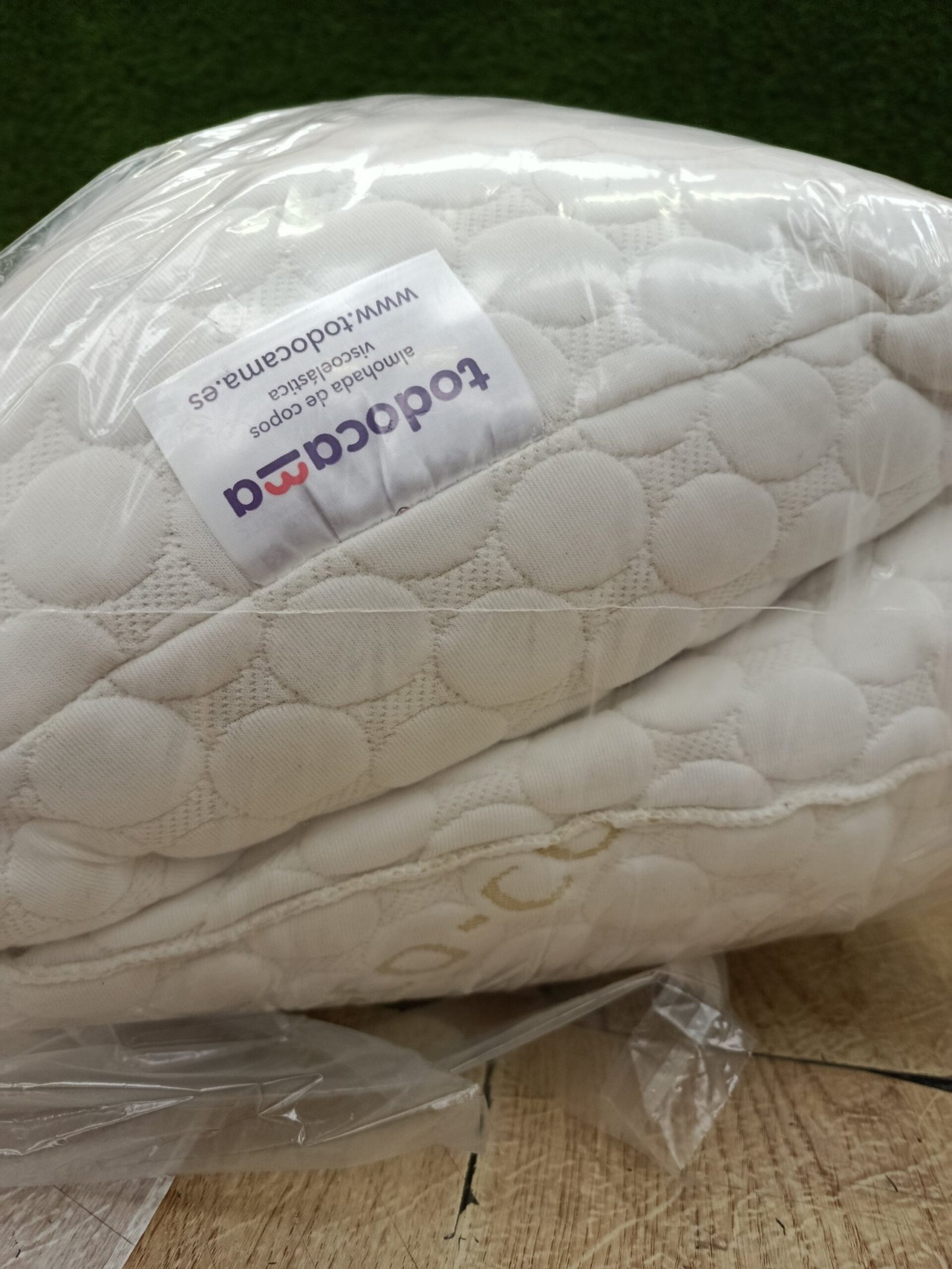 Almohada viscoelástica - 2 x 75 cm - Todocama - Imagen 4