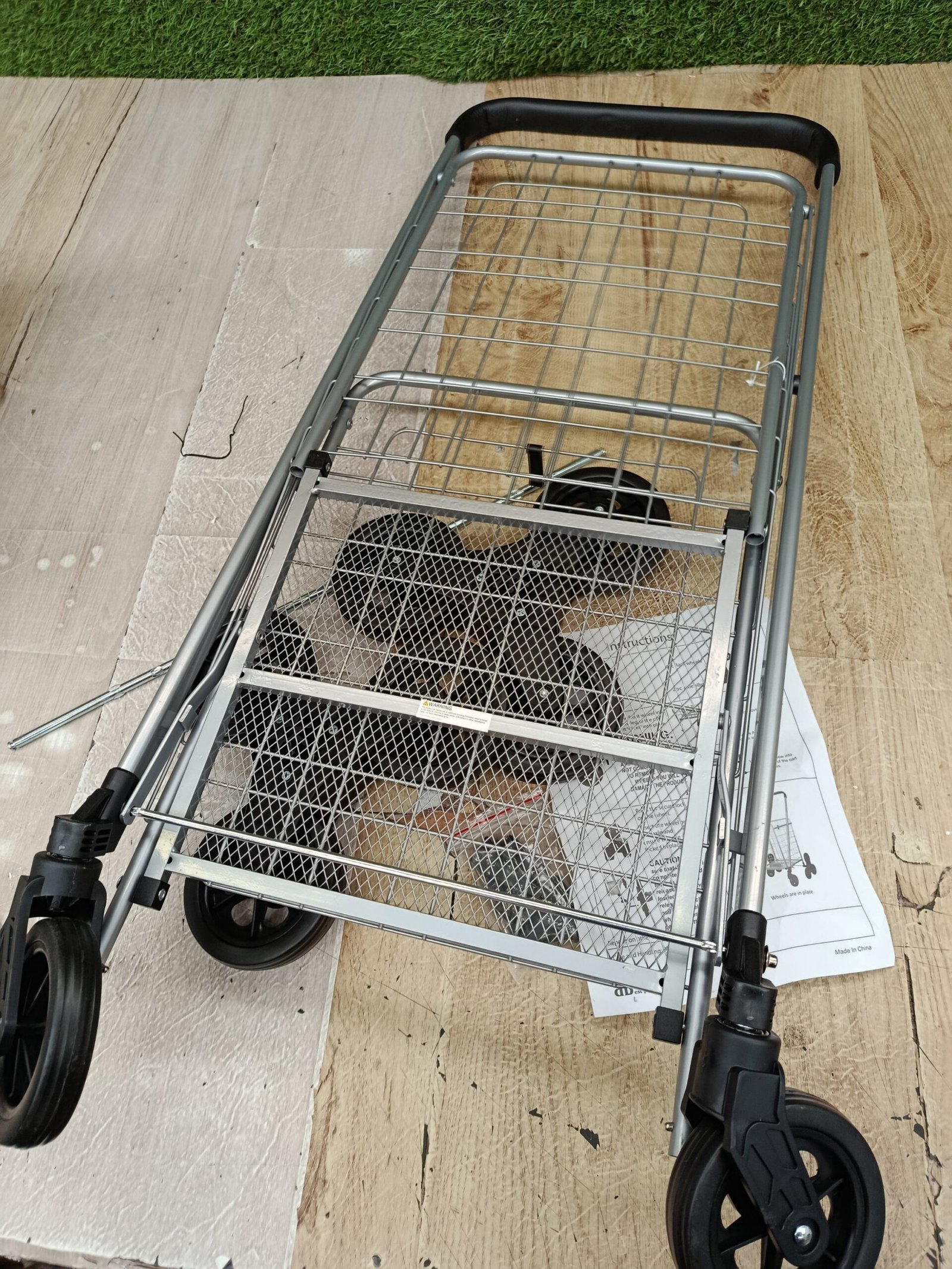 Carrito Plegable - Plegable, Plateado - dbest - Imagen 7