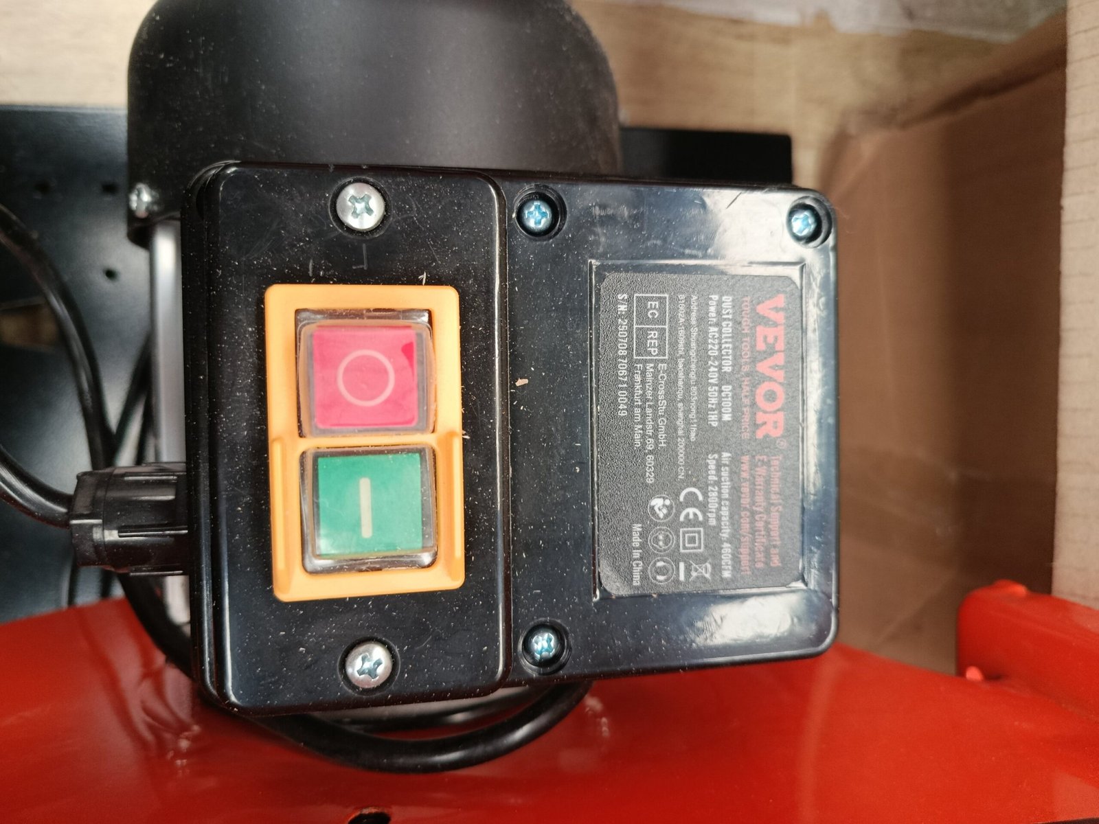 Colector de polvo - 1HP 460 CFM - VEVOR. - Imagen 6