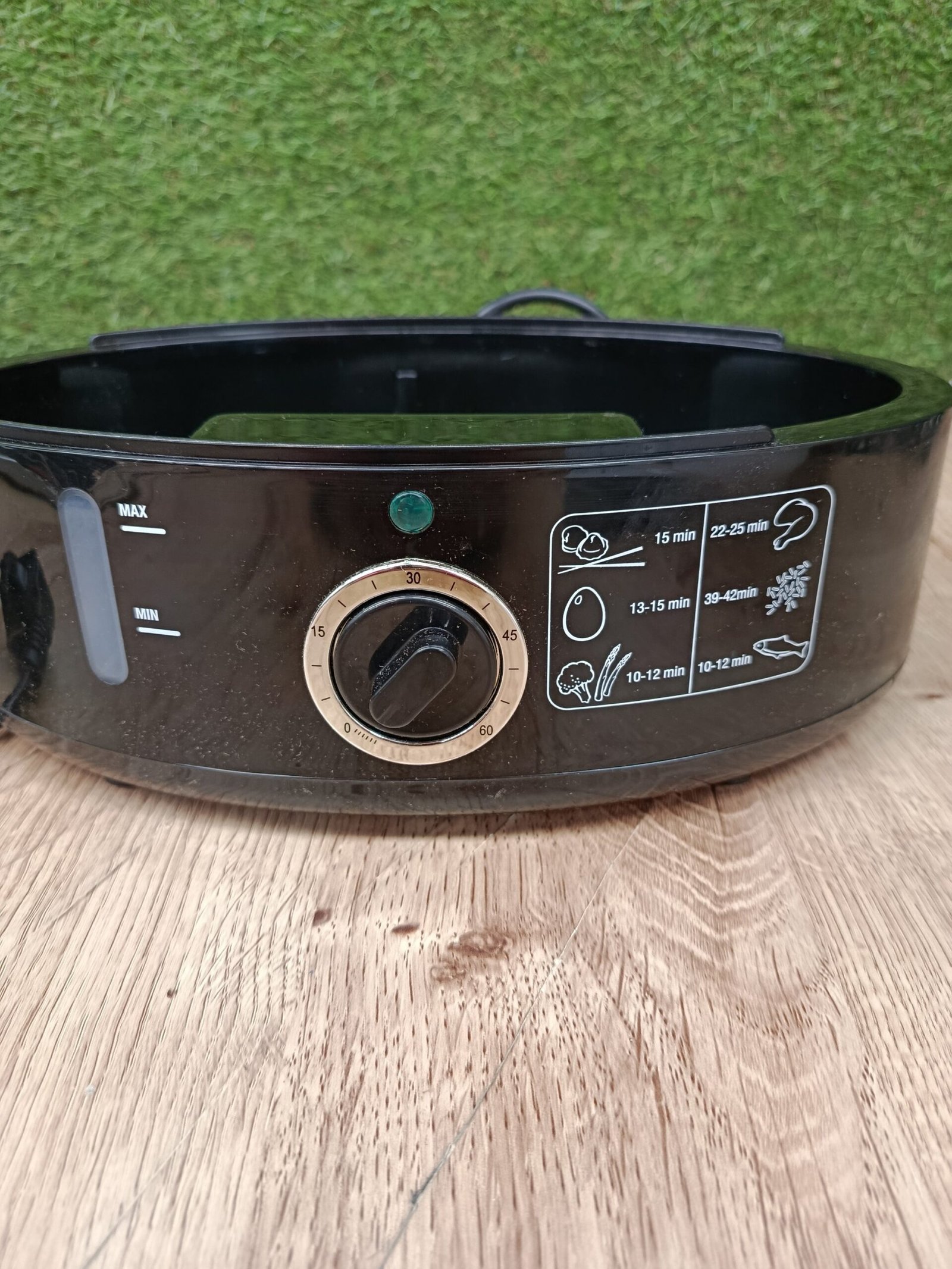 Bella Vaporera de 2 Niveles, Negro - Imagen 3