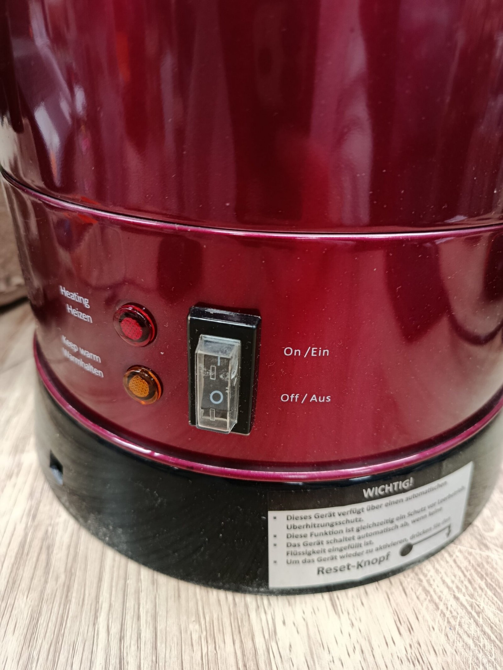 Vinificador - 8,8 L Rojo - Arebos - Imagen 7