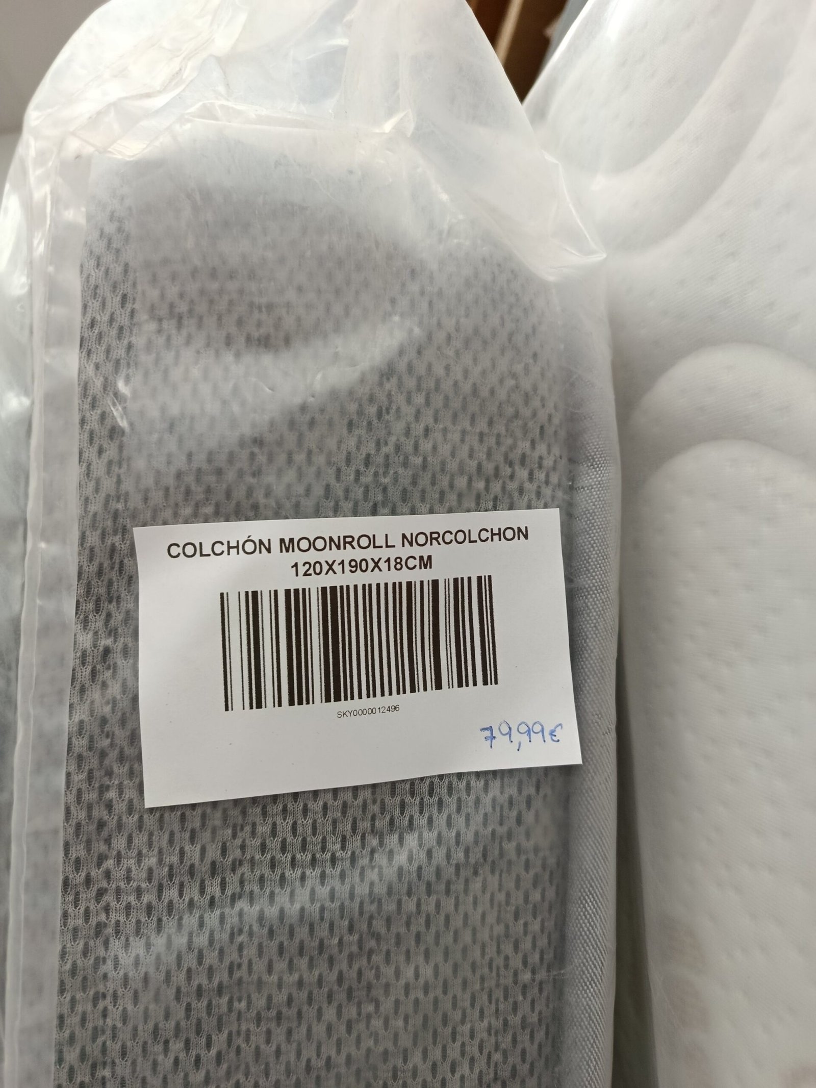 Colchón Viscoelástico 120x190x18cm - Imagen 5