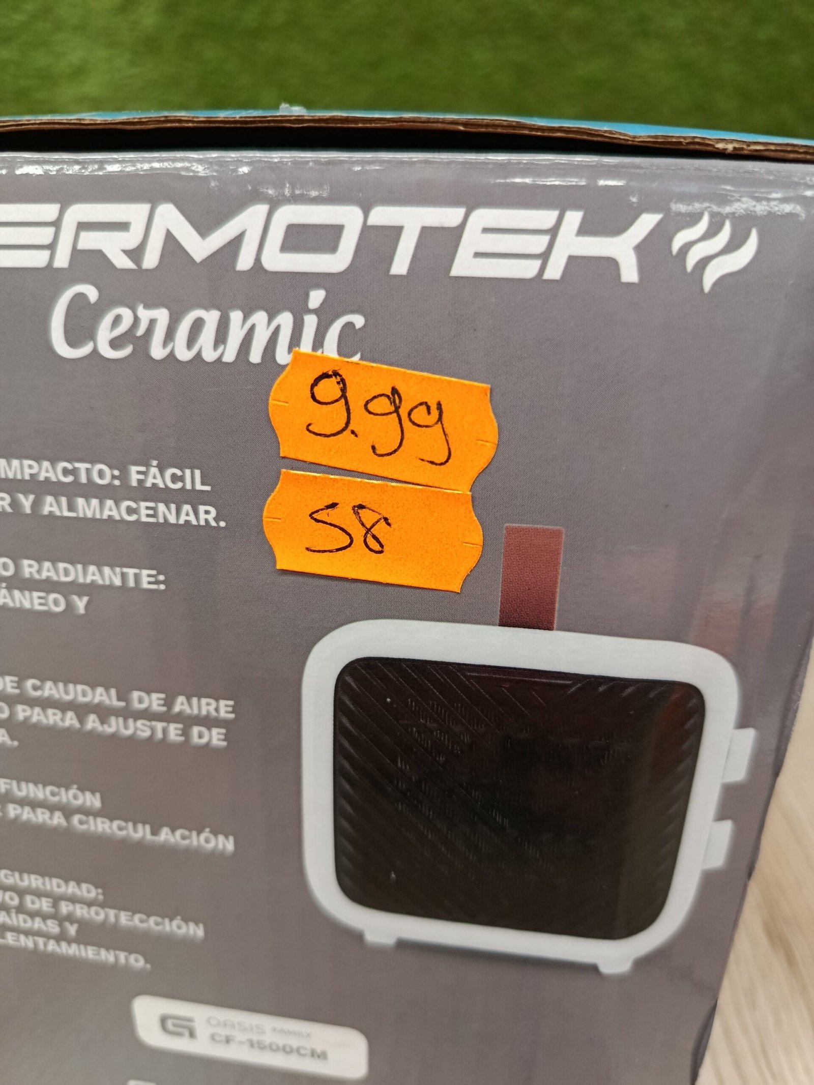 Calefactor Cerámico - CF-1500CM - GRUNKEL - Imagen 8