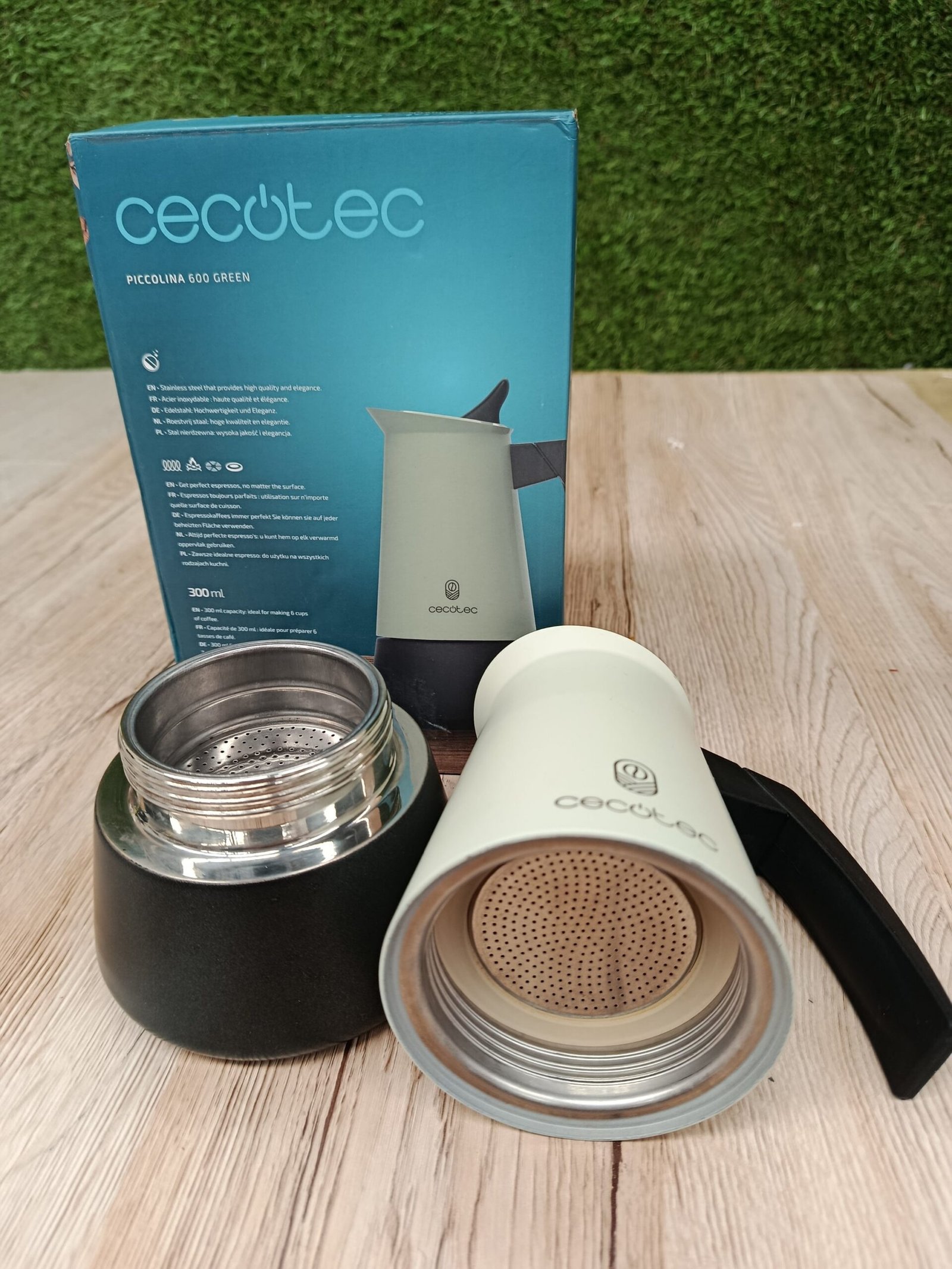 Cafetera Italiana Piccolina 600 Green - Cecotec - Imagen 4