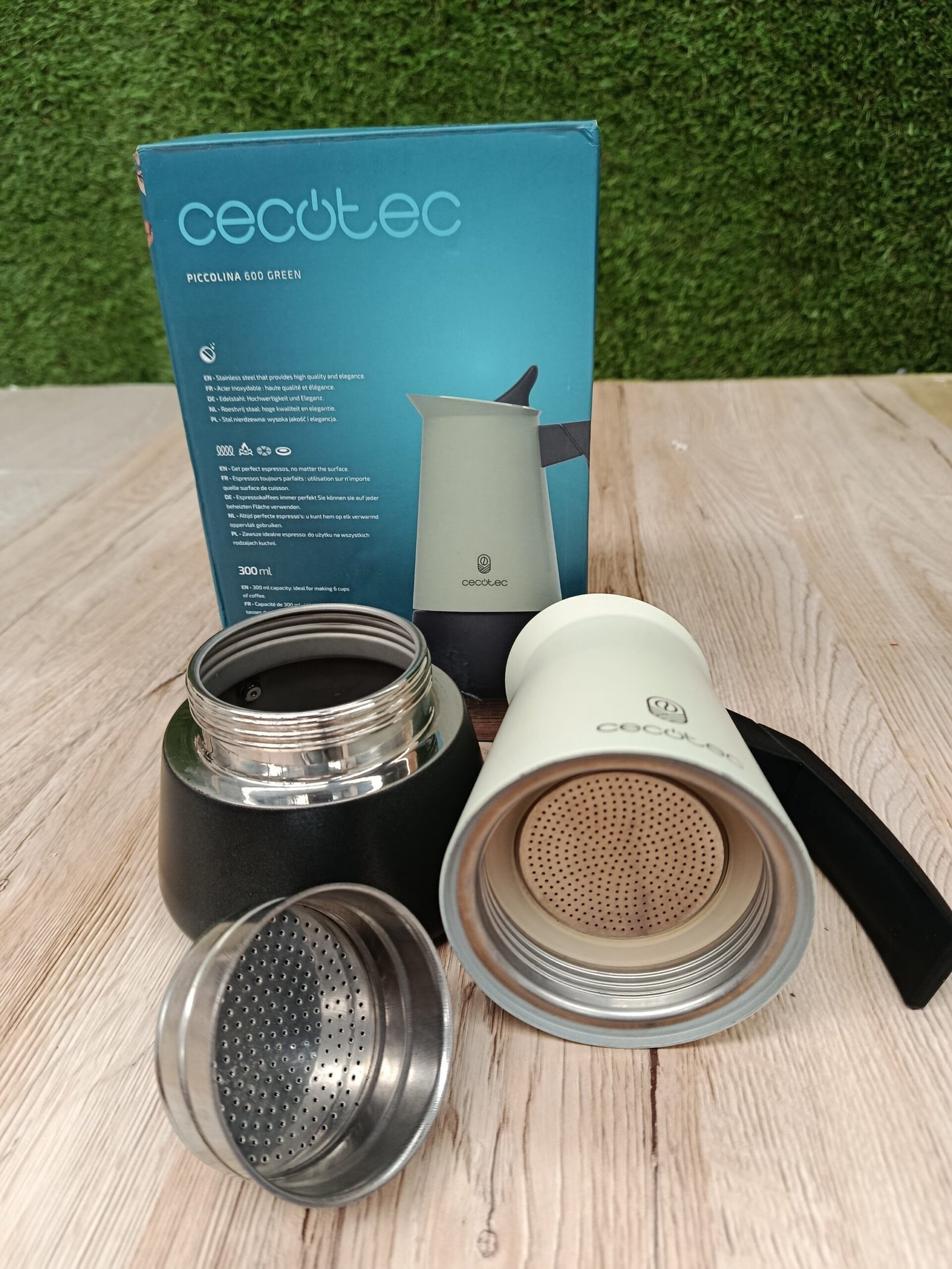 Cafetera Italiana Piccolina 600 Green - Cecotec - Imagen 7