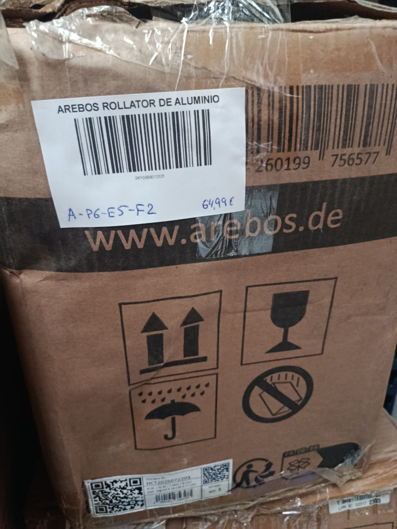 AREBOS ROLLATOR DE ALUMINIO - Imagen 7