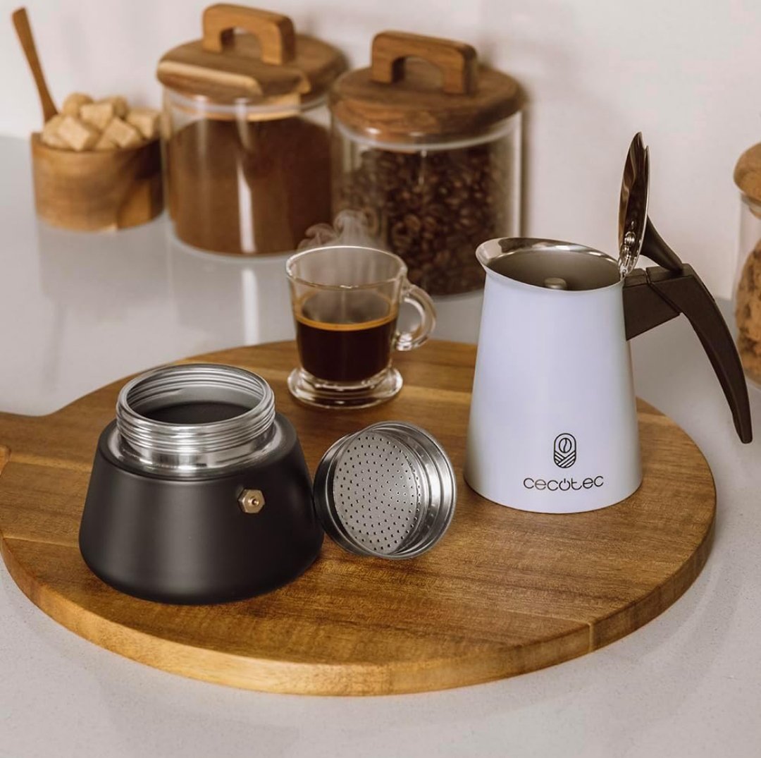 Cafetera Italiana Piccolina 600 Green - Cecotec - Imagen 2