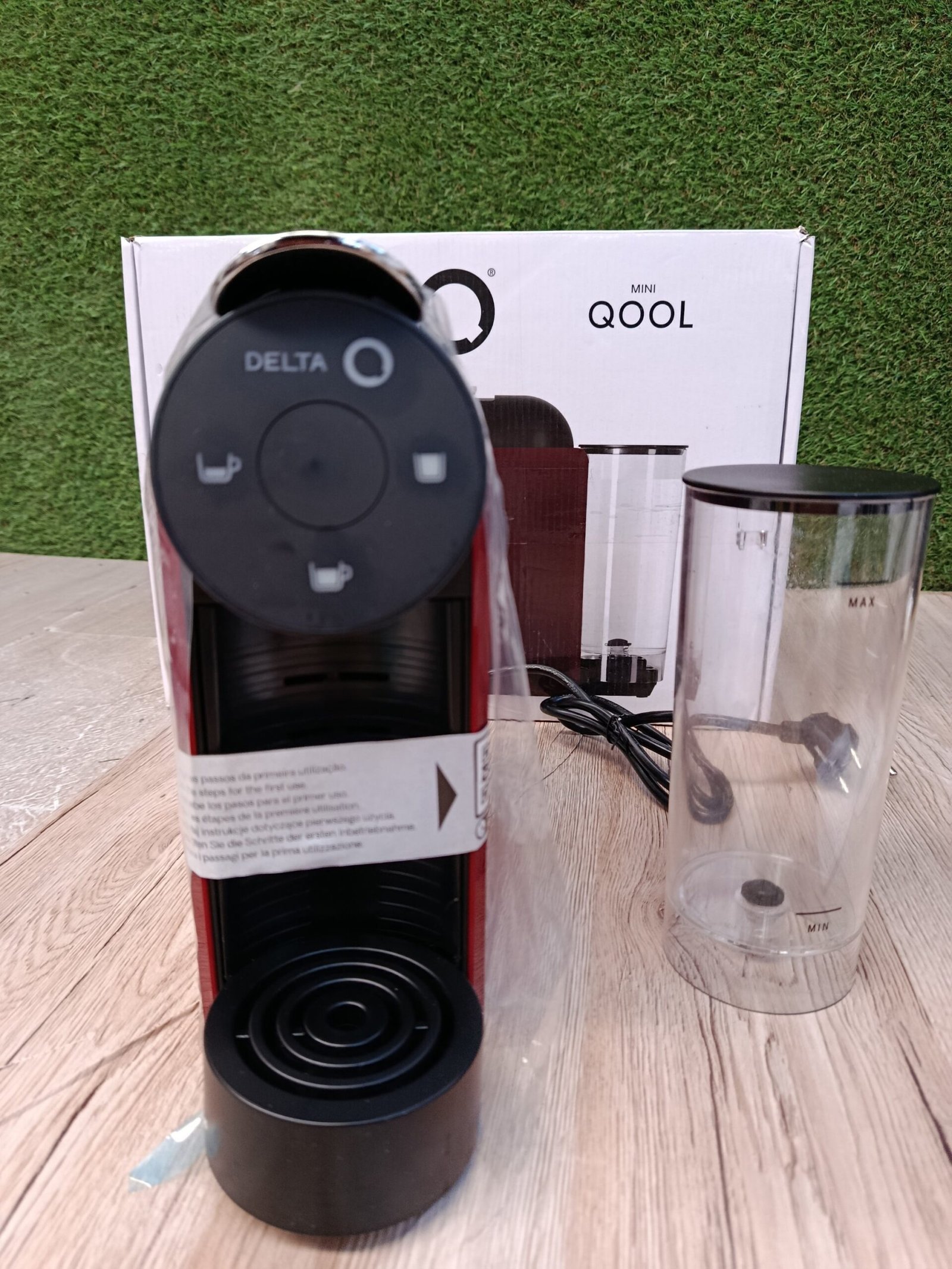 Cafetera para Cápsulas - Mini Qool Roja - Delta Q - Imagen 5