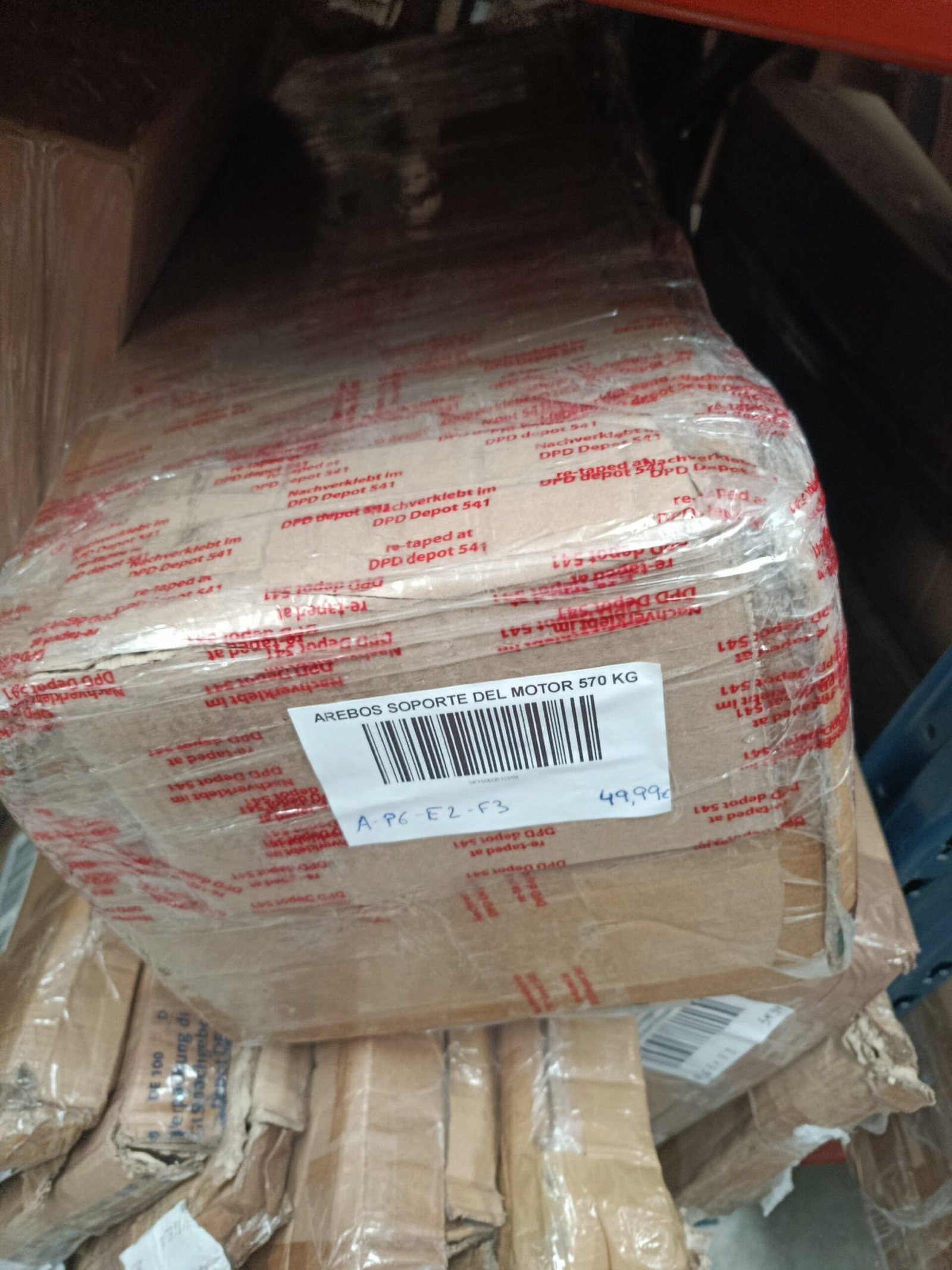 AREBOS Soporte del motor 570 kg - Imagen 8