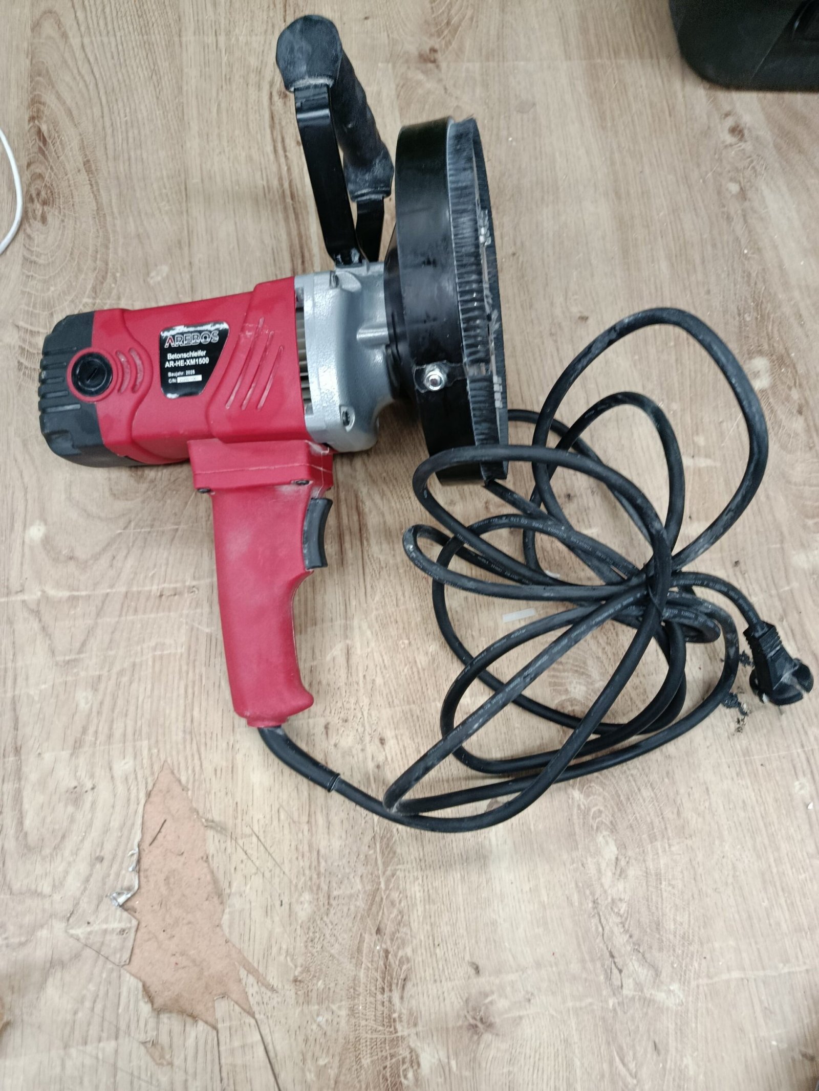 AREBOS Amoladora de hormigón 1500W - Imagen 2