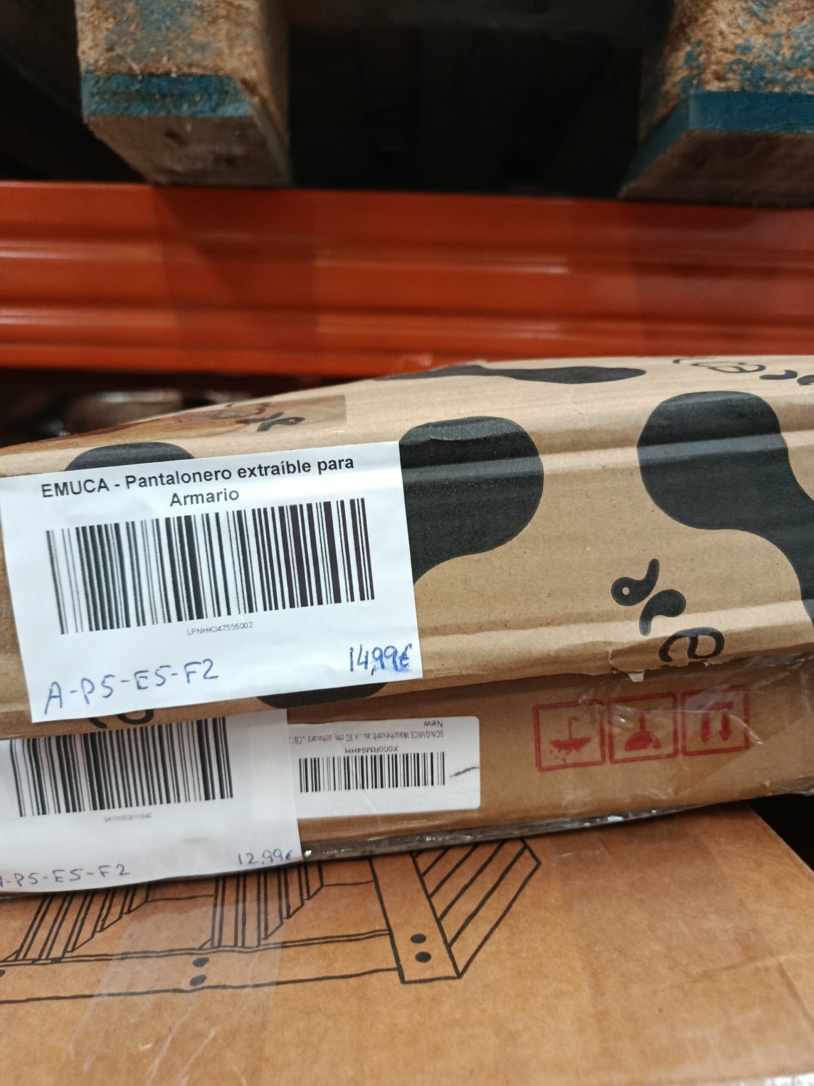 Emuca Pantalonero Extraíble para Armario - Imagen 6