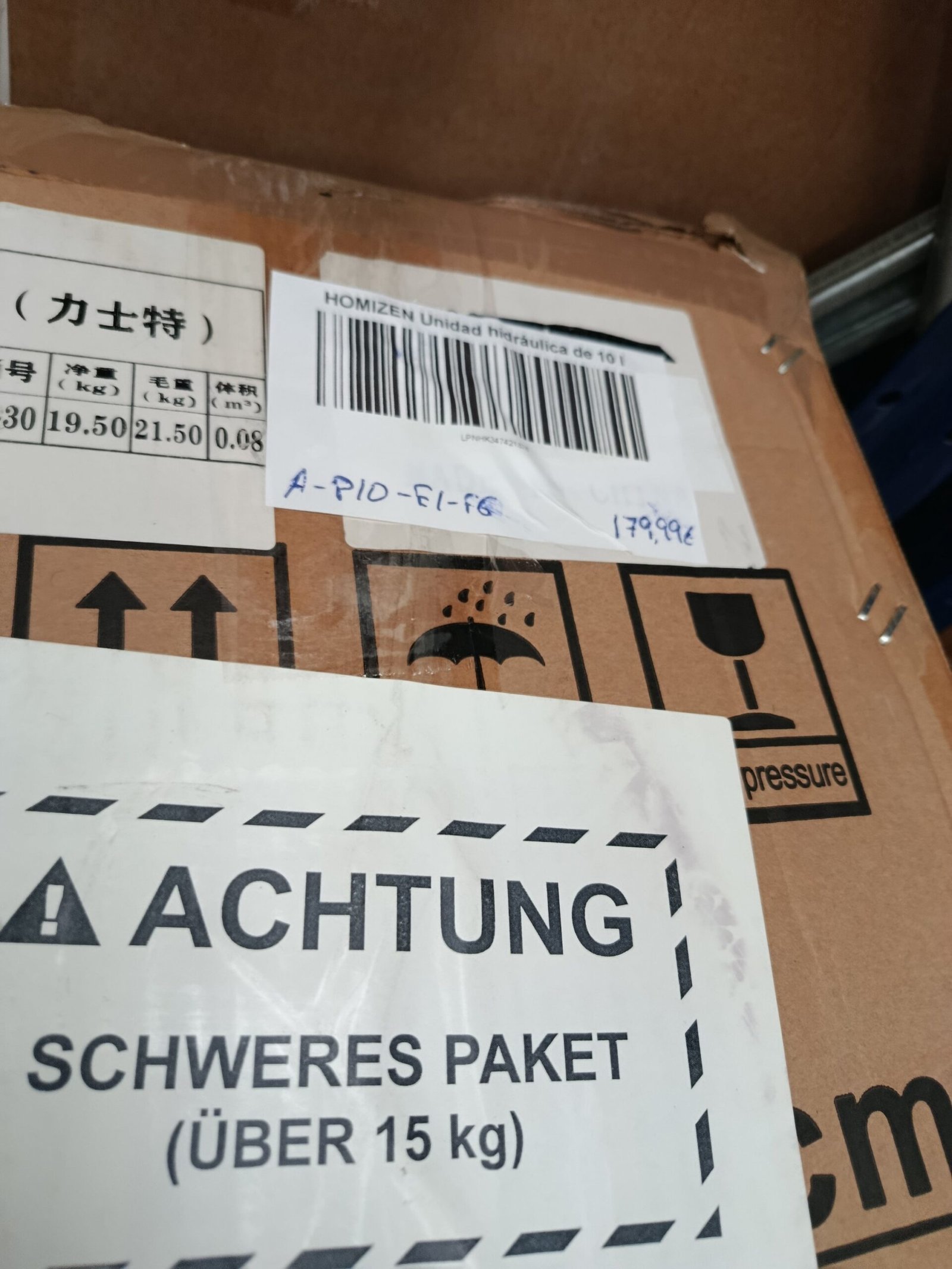 Homizen Unidad Hidráulica de 10L - Imagen 10