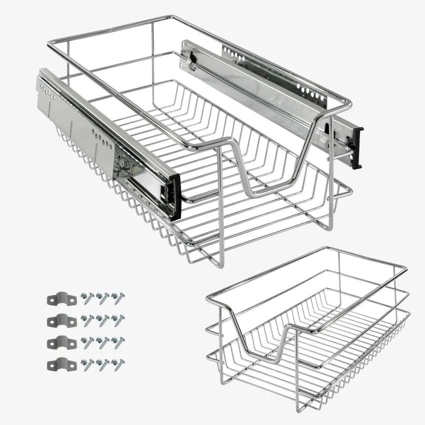 AREBOS Cajón Telescópico 30cm