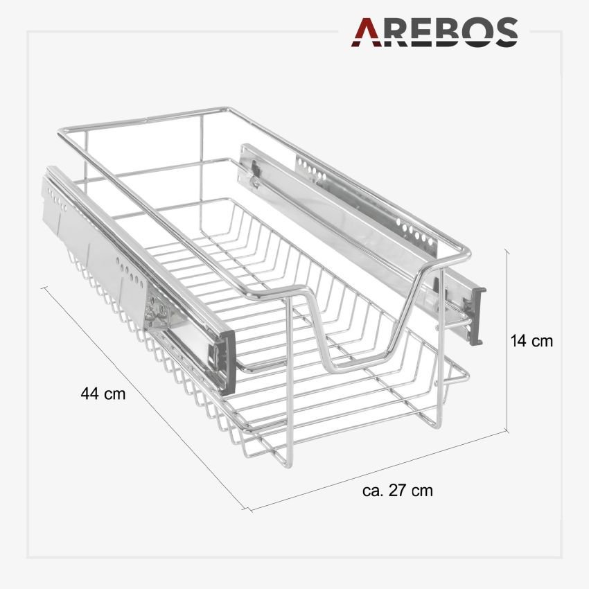 AREBOS Cajón Telescópico 30cm - Imagen 2