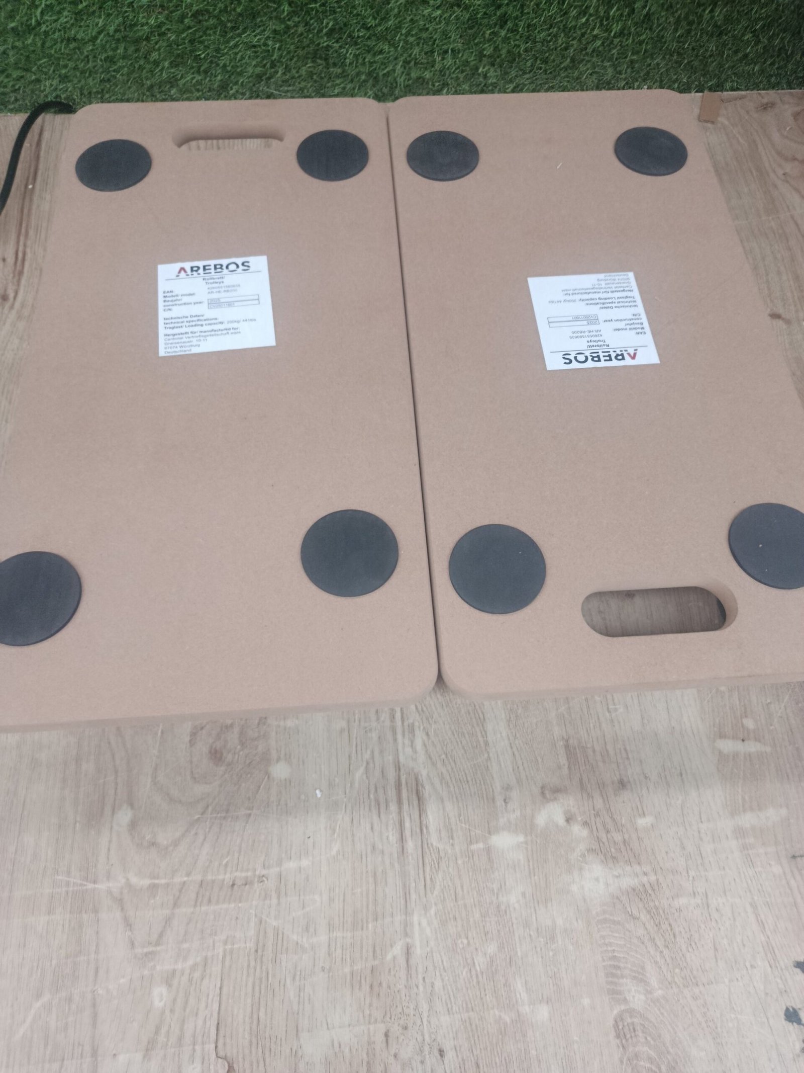 Ayuda para el transporte 200 kg 2 piezas - Imagen 4