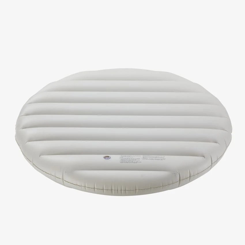 Cubierta térmica para bañera de hidromasaje 4P Ø140 cm gris