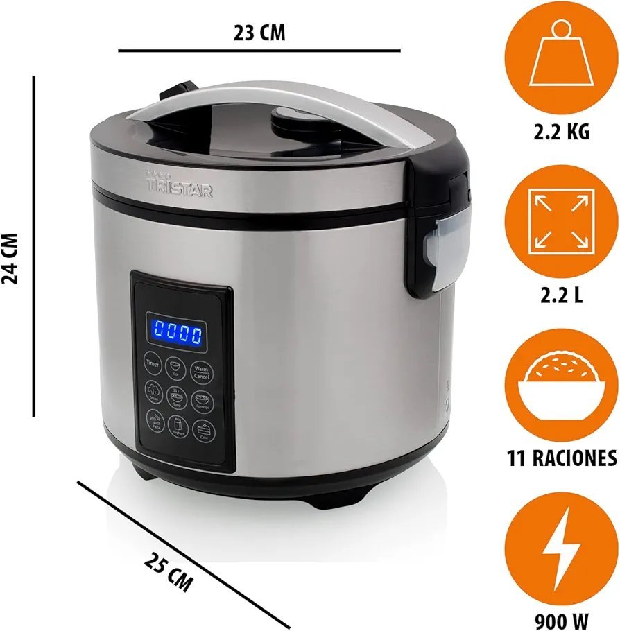 TriStar Arrocera y Vaporera XL - Imagen 2