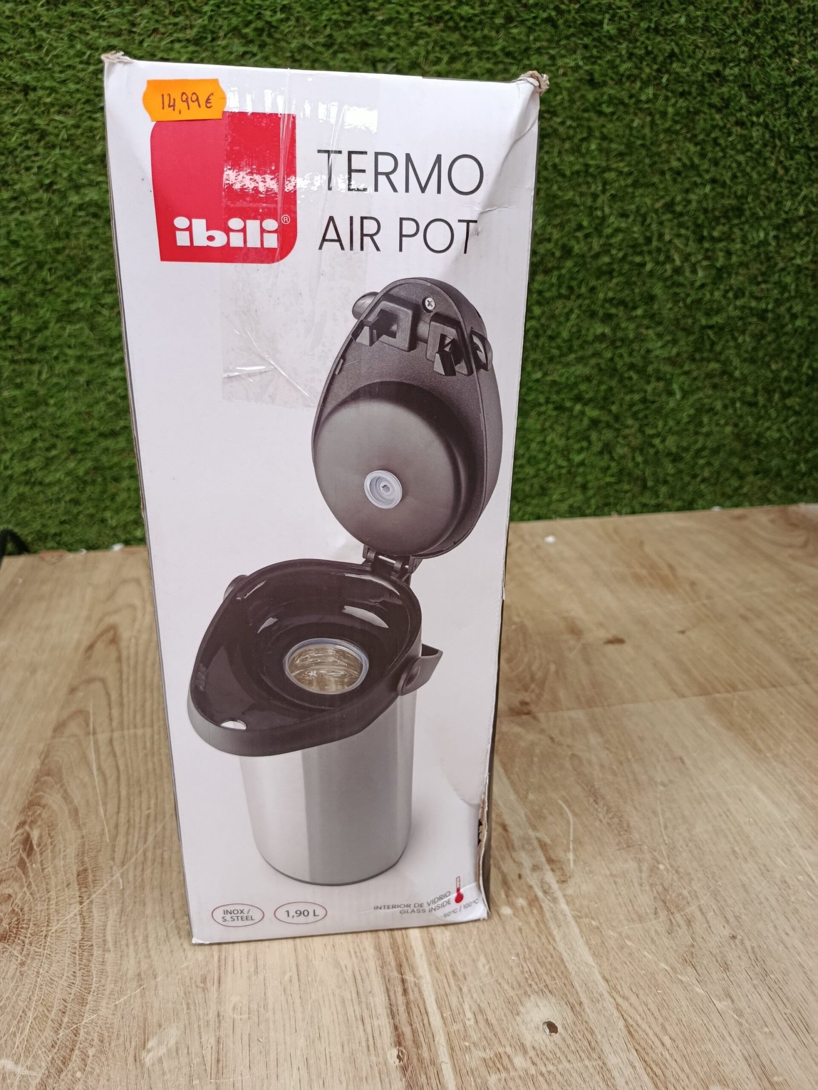 Termo dispensador Air Pot interior cristal 1,9 L - Imagen 7