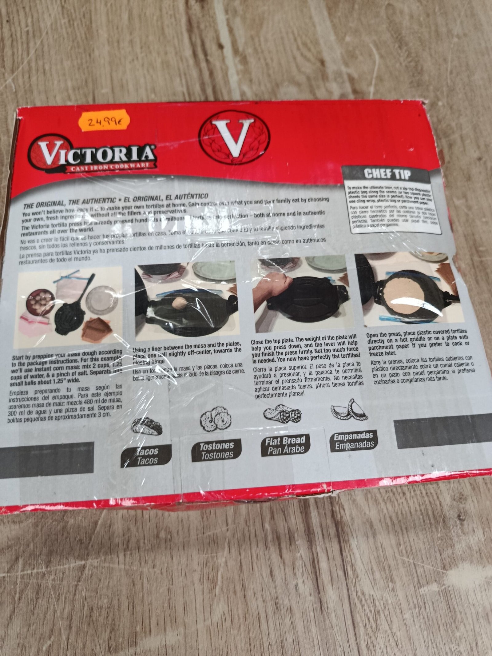 Victoria Tortillera Prensa - Imagen 7