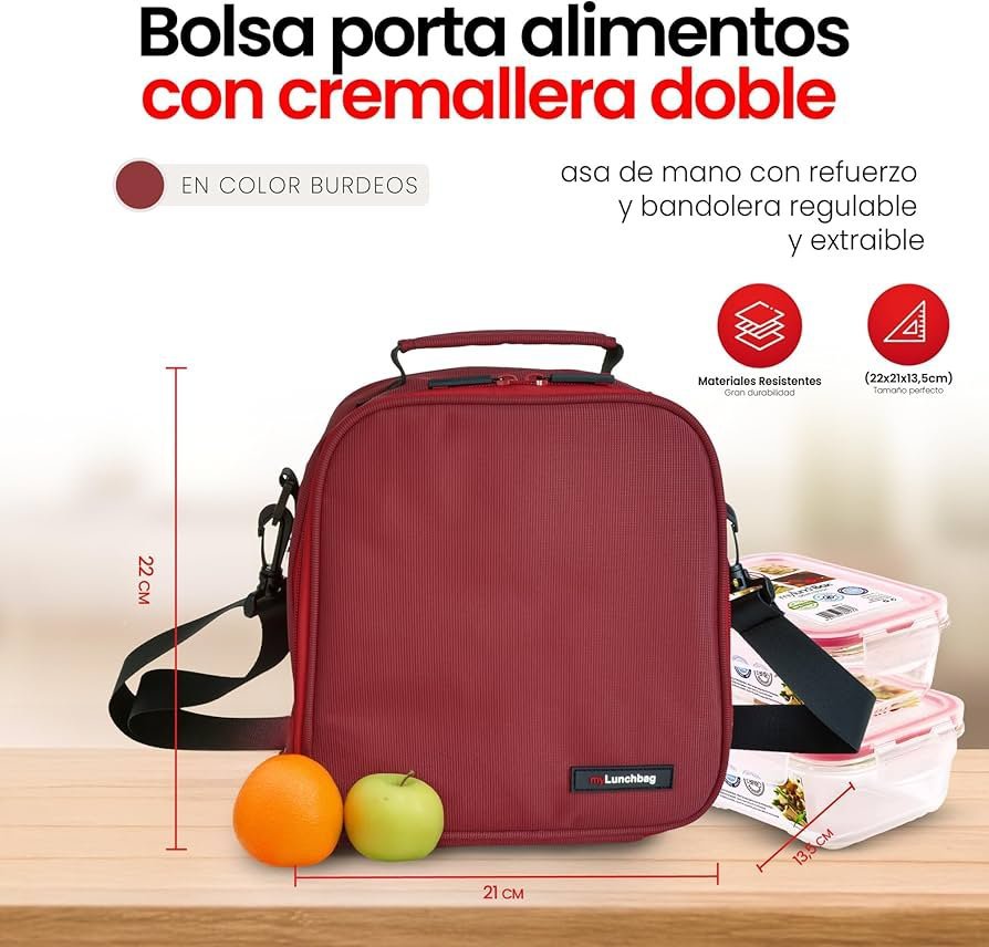 Bolsa Térmica Porta Alimentos 3 - Imagen 2
