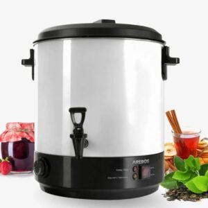 Arebos Conservadora 28L 2500W con Termostato, Blanco