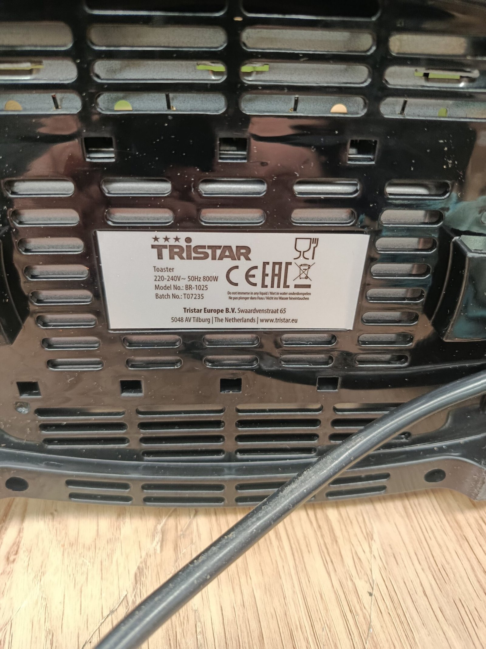 TriStar Tostadora 800W - Imagen 6