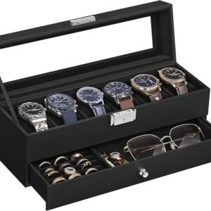 SONGMICS JWB060B02 CAJA DE RELOJ
